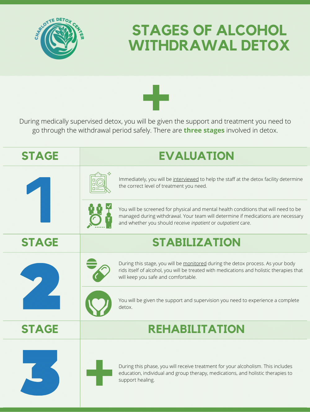 stages of alcohol withdrawal detox